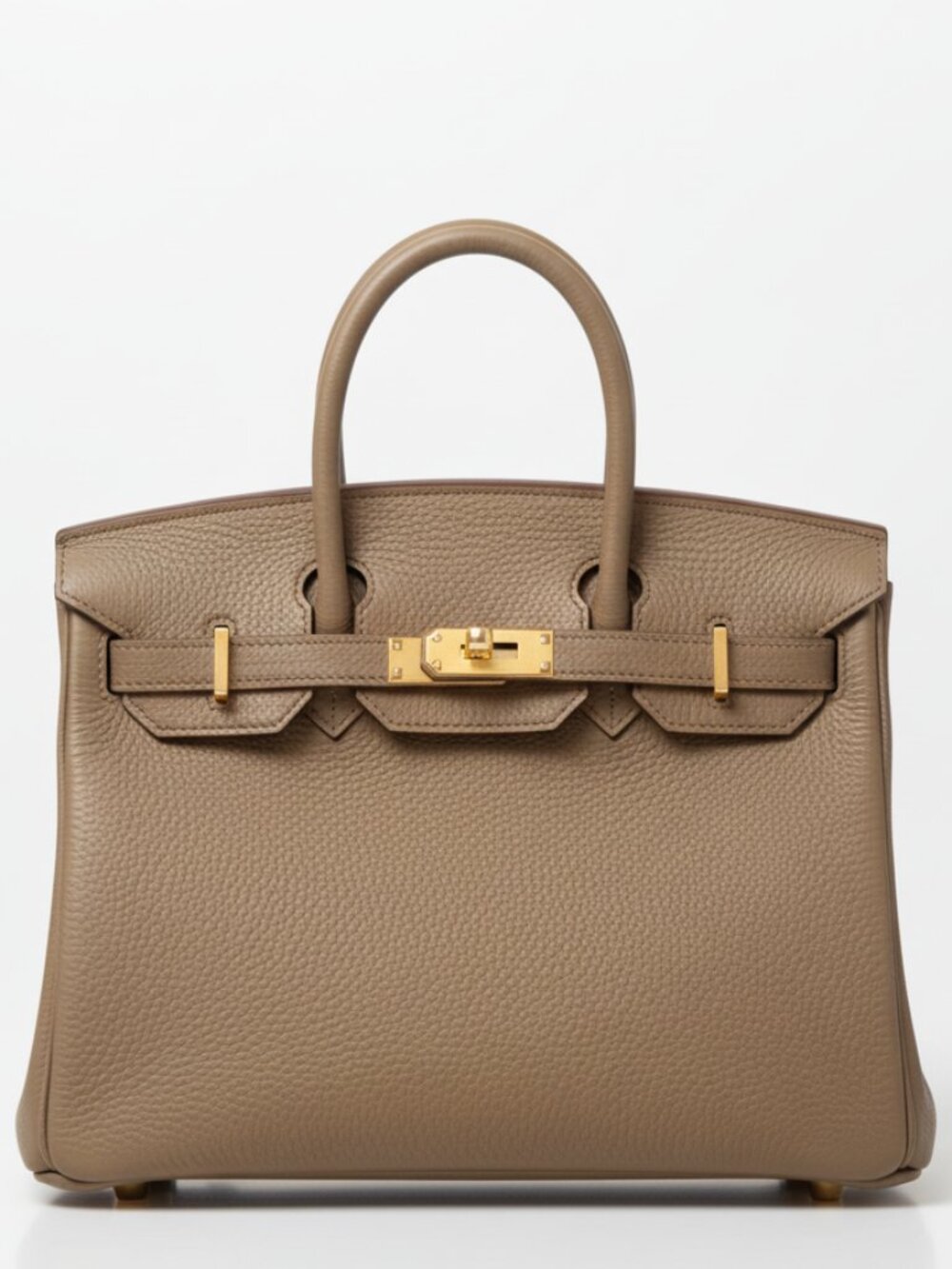 The Ellington 30 - Taupe - Top Handle Satchel Bag